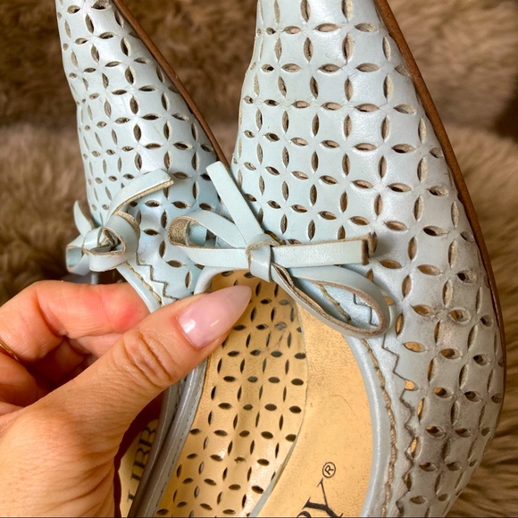 4/$15💥Sam & Libby cut out pale blue pumps - Picture 6 of 7